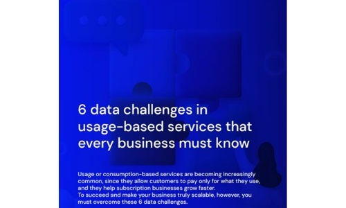 6 data challenges in usage-based services that every business must know