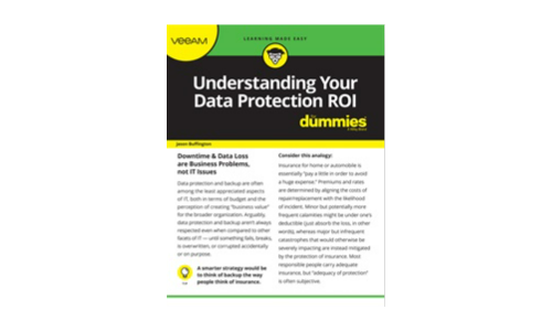 Backup ROI for Dummies