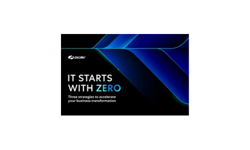 It Starts with Zero: Three strategies to accelerate your business transformation