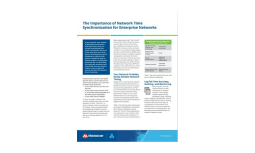 The Importance of Network Time Synchronization for Enterprise Networks