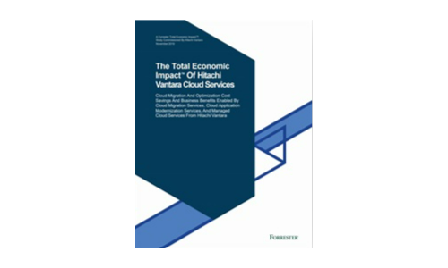 The Total Economic Impact™ Of Hitachi Vantara Cloud Services