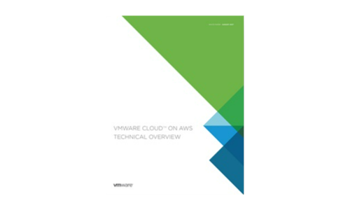 Vmware Cloud™ On AWS Technical Overview