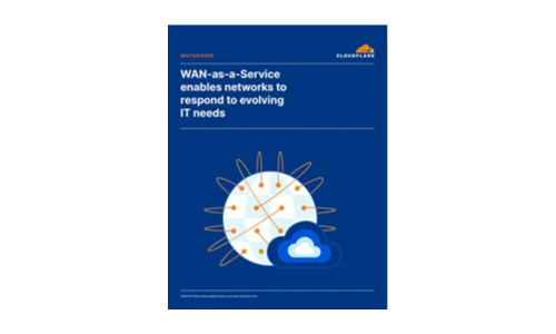 WAN-as-a-Service enables networks to respond to evolving IT needs